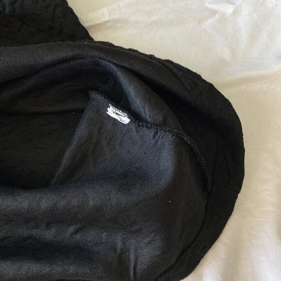 Zara Black Textured Dress - Picture 6 of 11